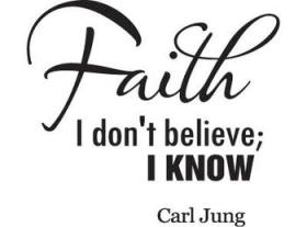 Carl Jung, Faith, believe, belief, God, religion, spirituality
