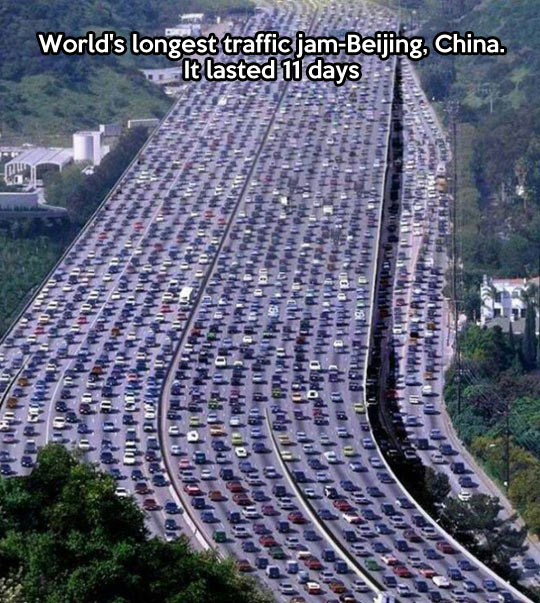 funny-traffic-China-jam-Beijing