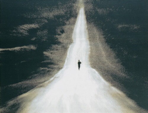 running-road-alone